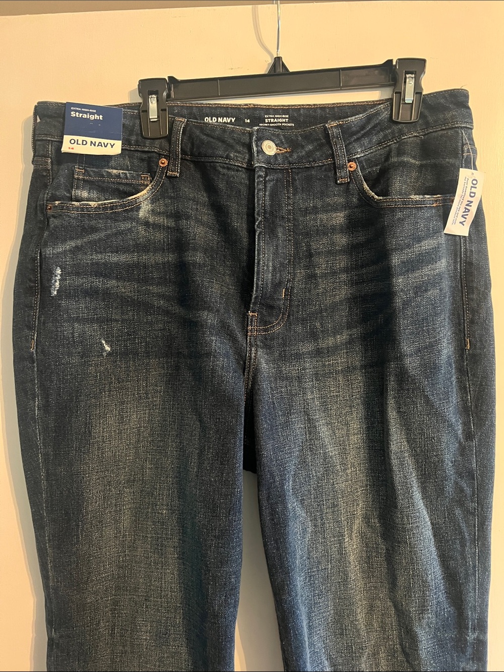 NWT Old Navy Straight Leg High Rise Jeans